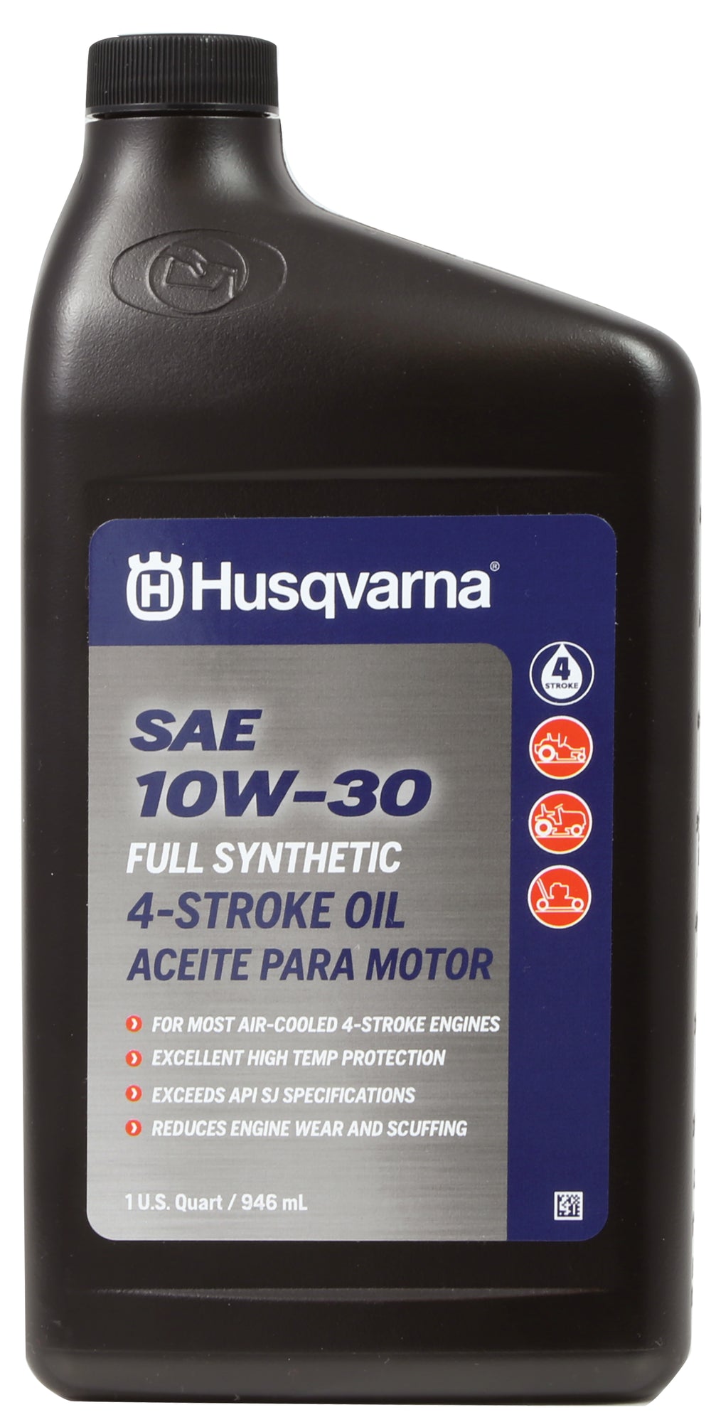 Husqvarna Synthetic Oil 4-Stroke 10w-30 Quart (2-Pack)