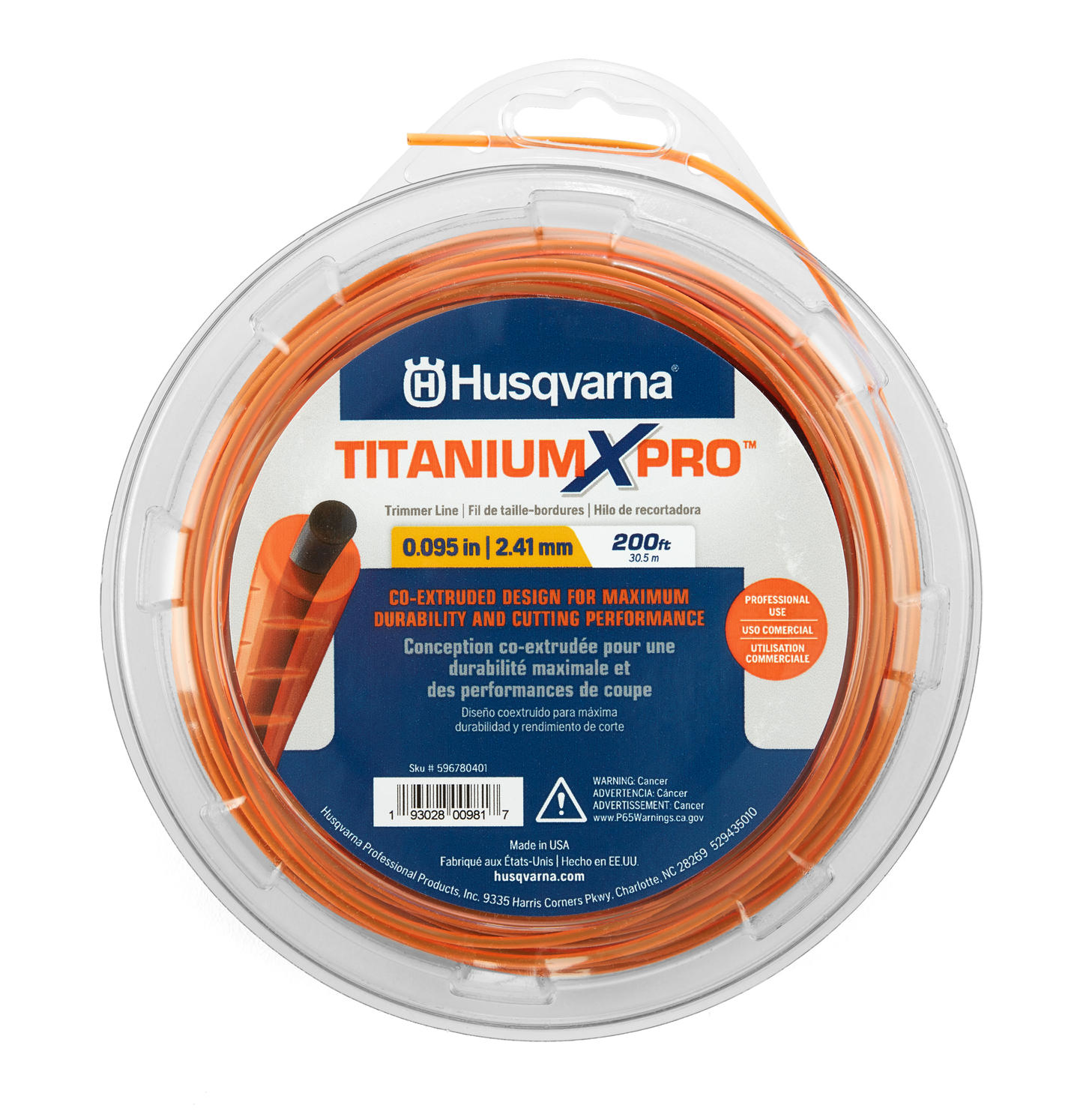Husqvarna TITANIUM X PRO Trimmer Line