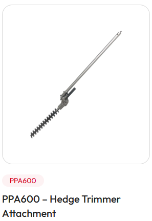 PRORUN PPA600 - Hedge Trimmer Attachment