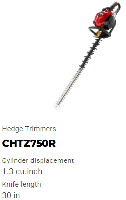 RedMax CHTZ750R 30" Long Reach Hedge Trimmer 967659701