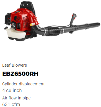 RedMax EBZ6500RH Gas Backpack Leaf Blower 966758101