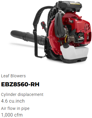 RedMax EBZ8560RH Gas Backpack Leaf Blower 970499401