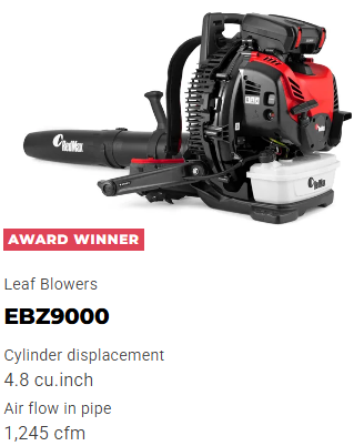RedMax EBZ9000 Gas Backpack Leaf Blower 970550701