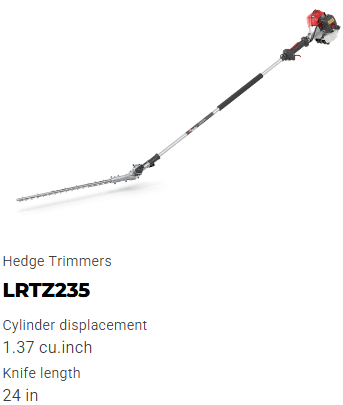 RedMax LRTZ235 24" Long Reach Articulating Hedge Trimmer 970550101
