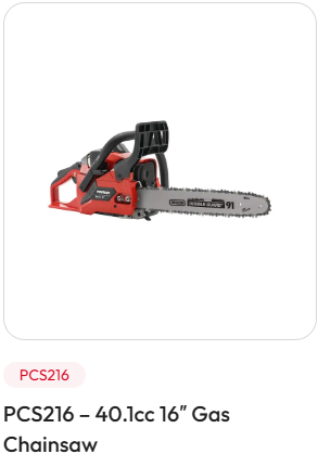 PRORUN PCS216 - 40.1cc 16" Gas Chainsaw